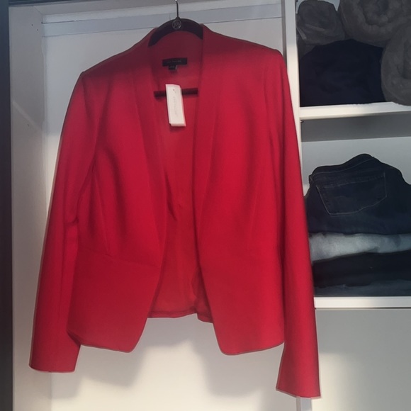 Ann Taylor Red Blazer size 10 - Picture 3 of 7